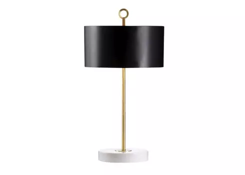 Настольная лампа antero (gramercy) черный 36x66x36 см.