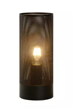 Настольная лампа beli (lucide) черный 12x30x12 см.