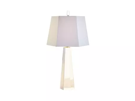 Настольная лампа беверли (francois mirro) белый 66.0 см.