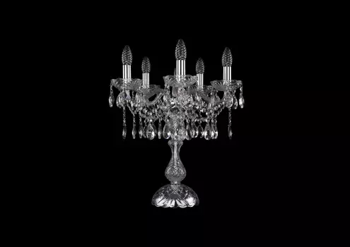 Настольная лампа bogemia (bohemia ivele crystal) прозрачный 47 см.