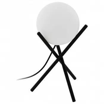 Настольная лампа castellato (eglo) черный 33 см.