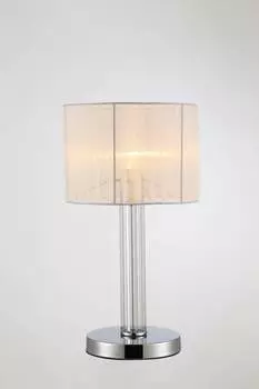 Настольная лампа claim (moderli) серебристый 25x45 см.