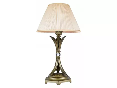Настольная лампа декоративная antique (lightstar) бронзовый 60 см.