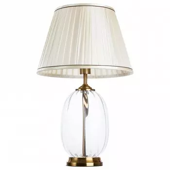 Настольная лампа декоративная baymont (arte lamp) золотой 63 см.