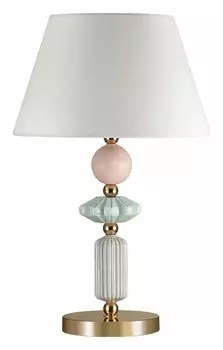 Настольная лампа декоративная candy (odeon light) белый 52 см.