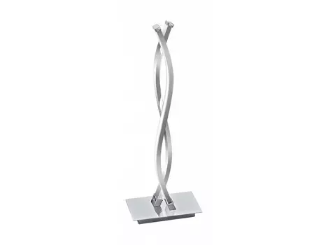 Настольная лампа декоративная lasana (eglo) серебристый 10.0x46.0x16.0 см.