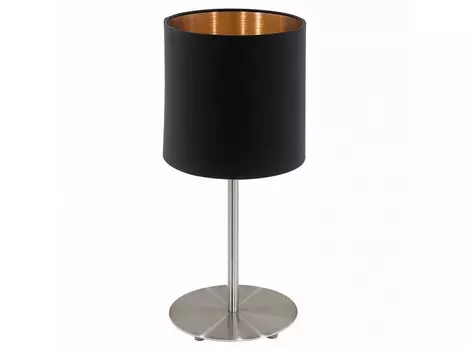 Настольная лампа декоративная maserlo (eglo) черный 40.0 см.