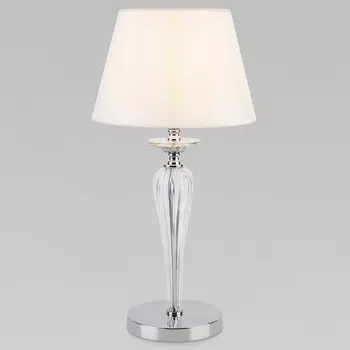 Настольная лампа декоративная olenna (bogates) серебристый 57 см.
