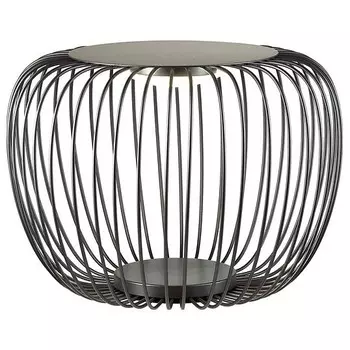 Настольная лампа декоративная ulla (odeon light) черный 29 см.