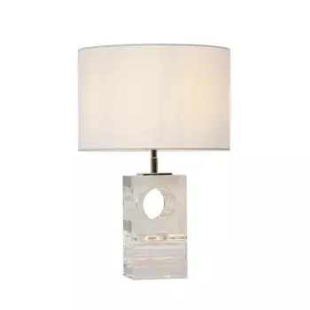 Настольная лампа (delight collection) белый 33x52x33 см.
