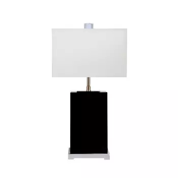 Настольная лампа (delight collection) черный 26x54x20 см.