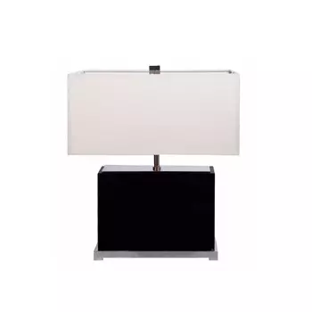 Настольная лампа (delight collection) черный 37x46x19 см.