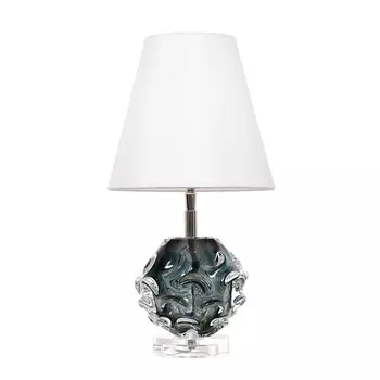 Настольная лампа (delight collection) зеленый 22x41x22 см.