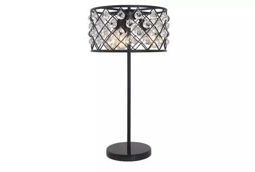 Настольная лампа (divinare) черный 80 см.