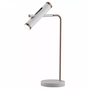 Настольная лампа duplex (favourite) белый 18x62x33 см.