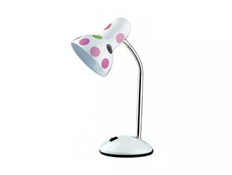 Настольная лампа flip (odeon light) белый 35 см.