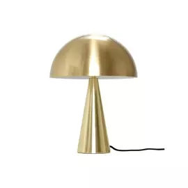 Настольная лампа, латунь (hubsch) золотой 33 см.