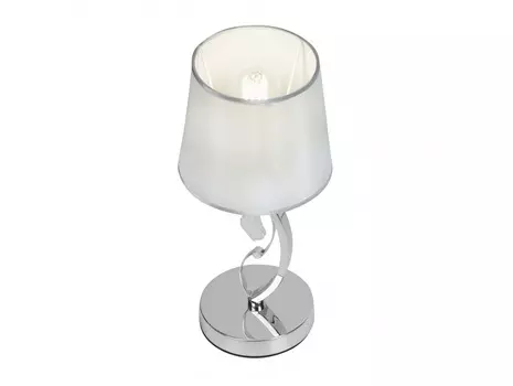 Настольная лампа ilamp amadea (ilamp) серебристый 42 см.