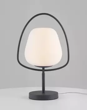 Настольная лампа julia (moderli) черный 29x45x20 см.