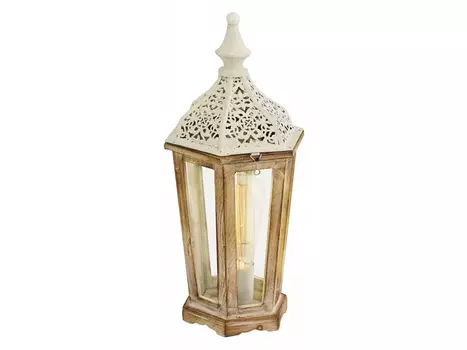 Настольная лампа kinghorn (eglo) белый 40 см.