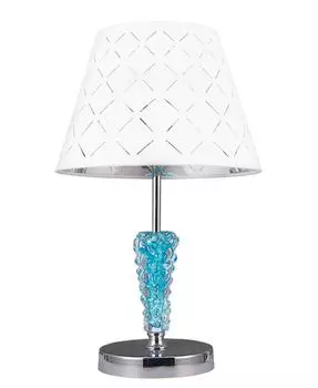 Настольная лампа lumien hall ланс 1017/1t-cr-wt (lumien hall) белый 490 см.