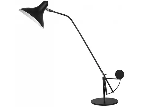 Настольная лампа manti (lightstar) черный 97 см.