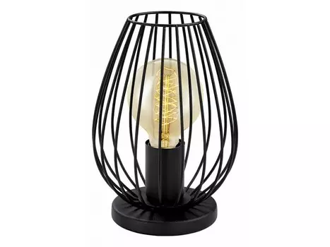 Настольная лампа newtown (eglo) черный 23 см.