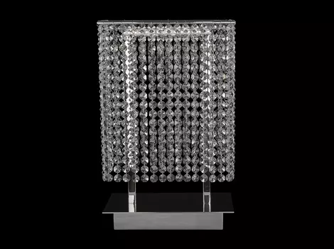 Настольная лампа rimini a 4000 (apl led) серебристый 25x40x14 см.