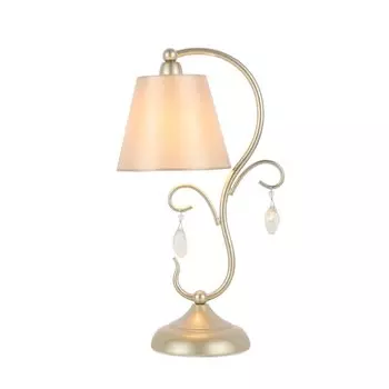 Настольная лампа rimonio (st luce) золотой 39 см.