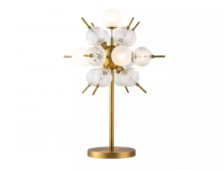 Настольная лампа rockfeller (ilamp) бронзовый 40 см.