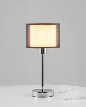 Настольная лампа room (moderli) серебристый 39 см.