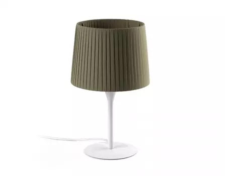 Настольная лампа samba (faro) зеленый 39 см.