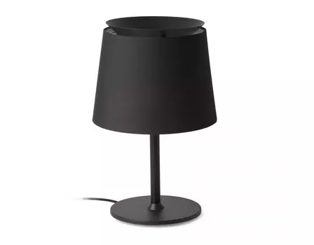 Настольная лампа savoy (faro) черный 32x51x32 см.