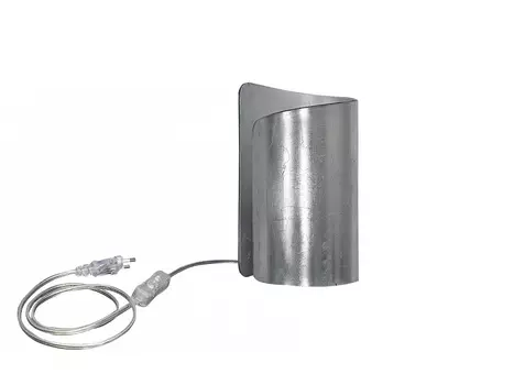 Настольная лампа simple light (lightstar) серебристый 15x24x13 см.