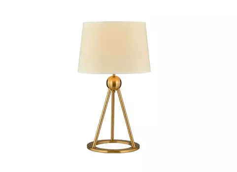 Настольная лампа tiga (gramercy) бежевый 66 см.