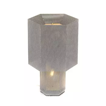 Настольная лампа (to4rooms) серебристый 27x42x27 см.