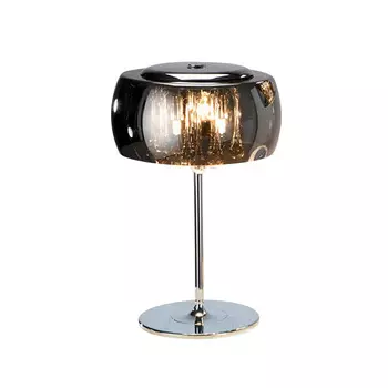 Настольная лампа (to4rooms) серебристый 28x42x28 см.