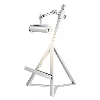 Настольная лампа (to4rooms) серебристый 32x57x32 см.