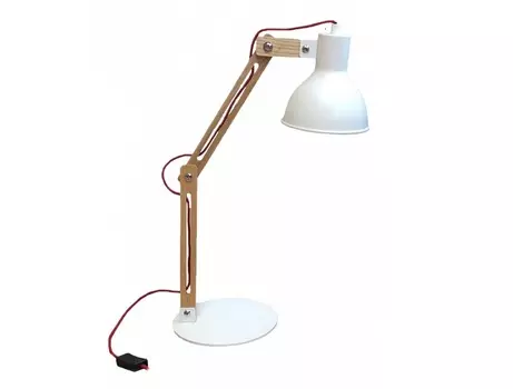 Настольная лампа torona (eglo) белый 18x60x44 см.