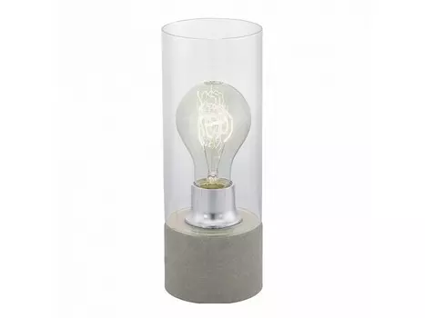 Настольная лампа torvisco (eglo) прозрачный 27 см.