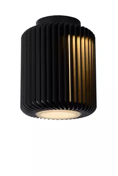 Настольная лампа turbin (lucide) черный 10.6x13.7x10.6 см.