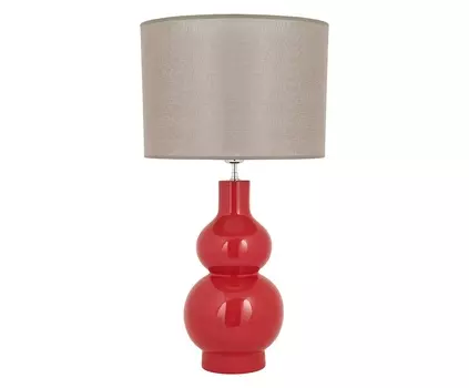 Настольная лампа (valditaro) красный 35x58x35 см.