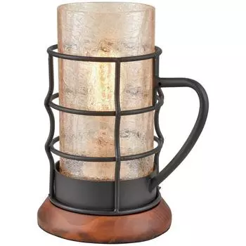 Настольная лампа velante 561-704-01 (velante) коричневый 200x230 см.