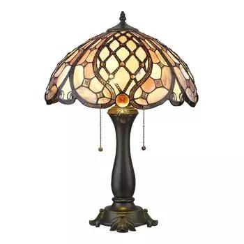 Настольная лампа velante 865-804-02 (velante) мультиколор 600 см.