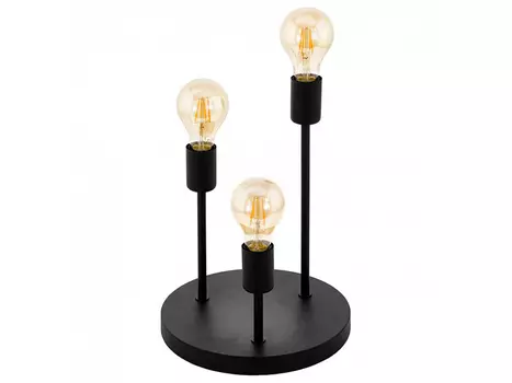 Настольная лампа wilmcote (eglo) черный 38 см.