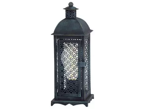 Настольная лампа winsham (eglo) черный 12x33x12 см.