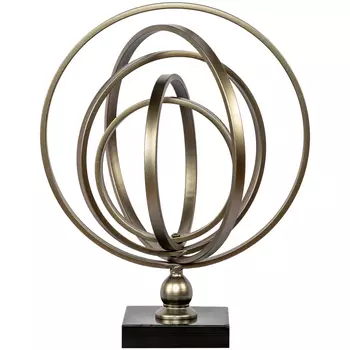 Настольный декор «барбарелла» (object desire) бронзовый 31x38x27 см.