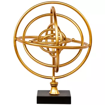 Настольный декор «гаттака» (object desire) золотой 28x31x26 см.