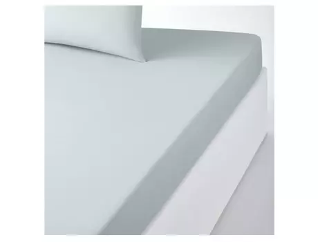 Натяжная простыня scenario (laredoute) голубой 180x200 см.