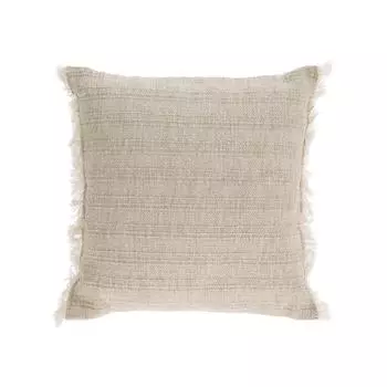 Наволочка для декоративной подушки (la forma) бежевый 45x45 см.
